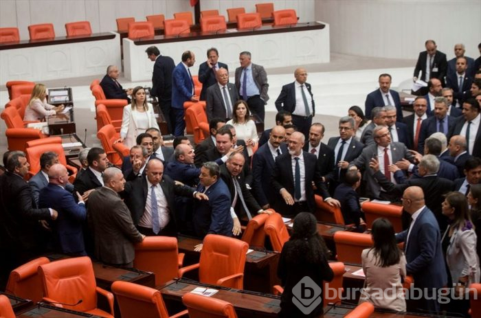 TBMM Genel Kurulu'nda gerginlik