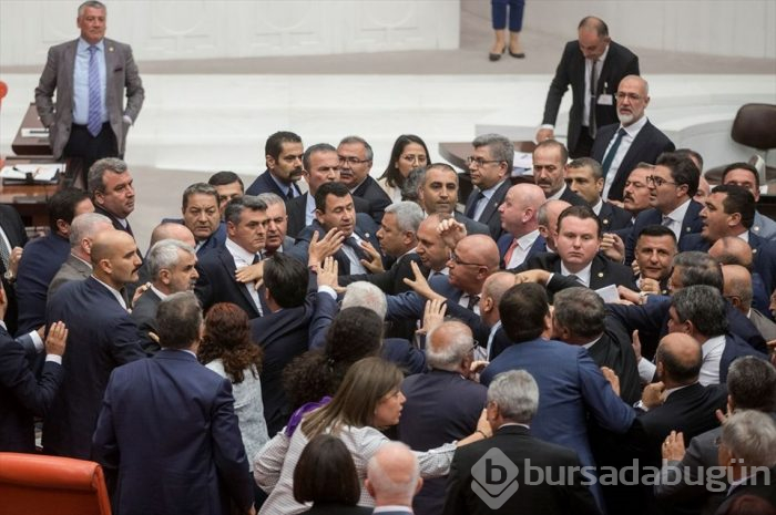 TBMM Genel Kurulu'nda gerginlik