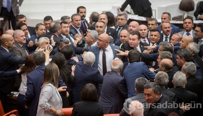 TBMM Genel Kurulu'nda gerginlik