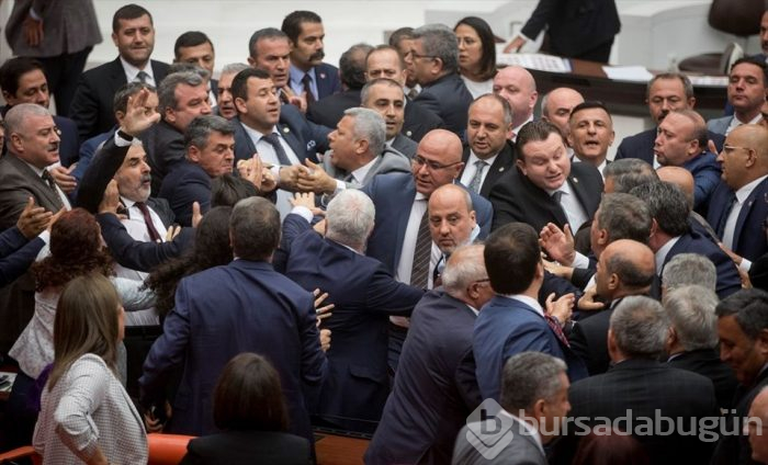 TBMM Genel Kurulu'nda gerginlik