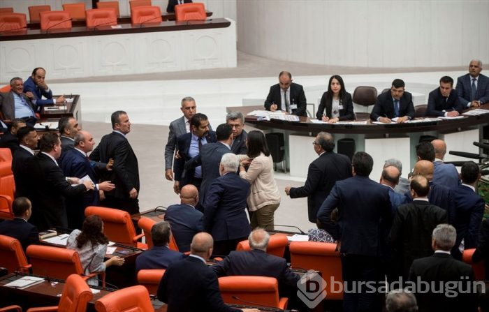 TBMM Genel Kurulu'nda gerginlik