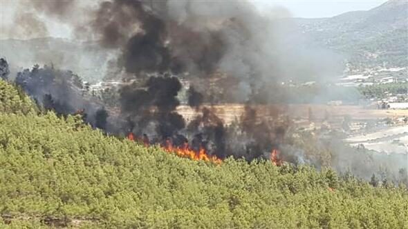 Fethiye'de yangın
