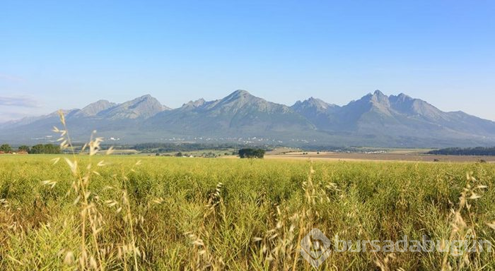 Karpatların en yüksek sıradağları Tatra Dağları
