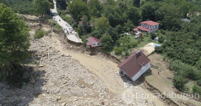 İşte Düzce'deki felaketin boyutu