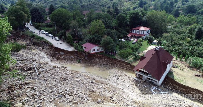 İşte Düzce'deki felaketin boyutu