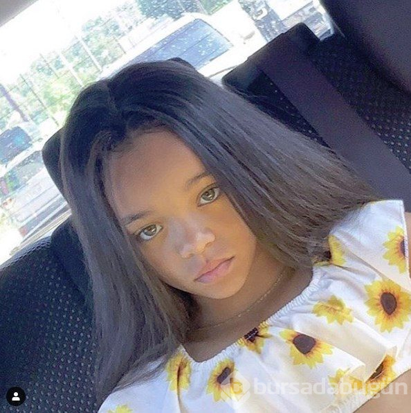Rihanna'nın çocukluğuna benzeyen kız sosyal medyayı salladı