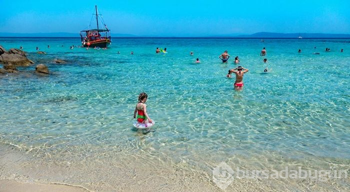 Halkidiki'nin gözde 'Portakal Plajı'