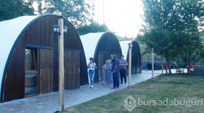 Türkiye'nin ilk çadır kamp konseptli oteli Tunceli'de açıldı