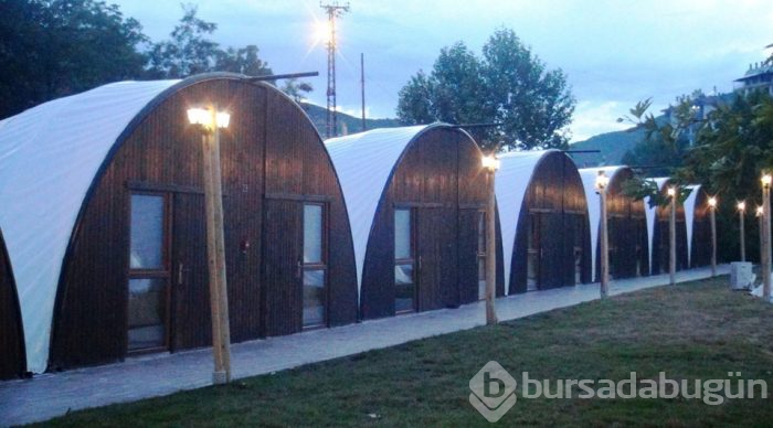 Türkiye'nin ilk çadır kamp konseptli oteli Tunceli'de açıldı