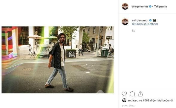 Tuba Büyüküstün ve Umut Evirgen Amerika'da aşk tazeledi