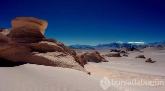 Dünyanın en kurak yeri Atacama...