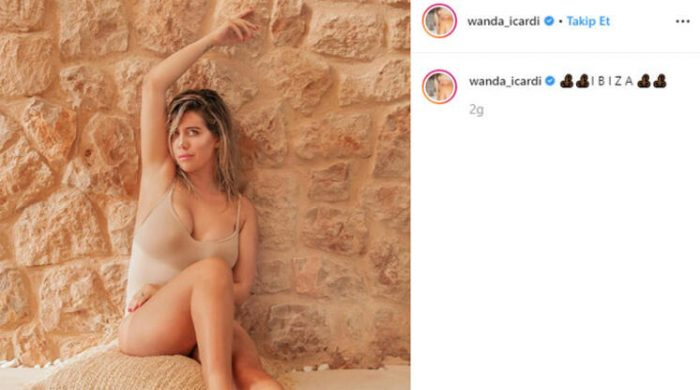 Wanda Nara'nın yeni pozları sosyal medyayı salladı...