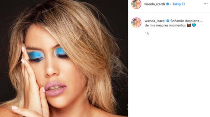 Wanda Nara'nın yeni pozları sosyal medyayı salladı...