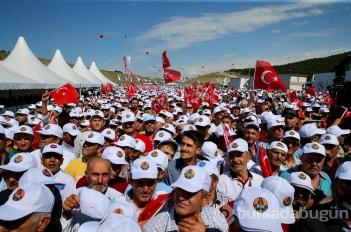 Cumhurbaşkanı Erdoğan Bursa'da...