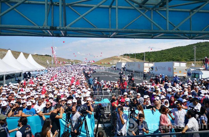 Cumhurbaşkanı Erdoğan Bursa'da...
