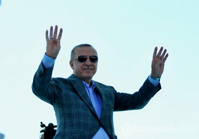 Cumhurbaşkanı Erdoğan Bursa'da...