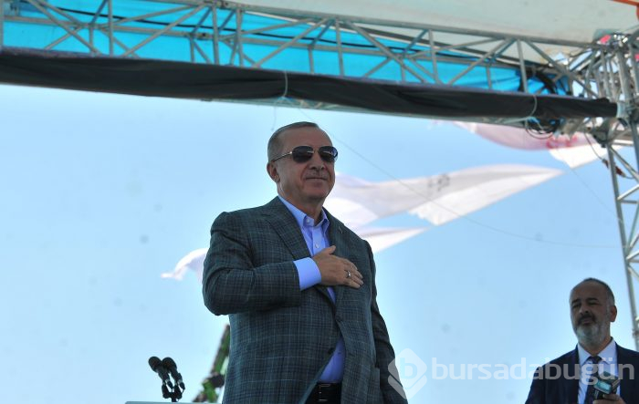 Cumhurbaşkanı Erdoğan Bursa'da...