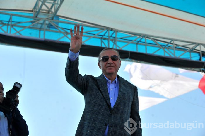 Cumhurbaşkanı Erdoğan Bursa'da...