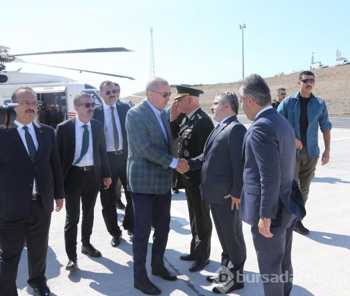 Cumhurbaşkanı Erdoğan Bursa'da...