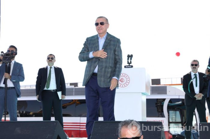 Cumhurbaşkanı Erdoğan Bursa'da...