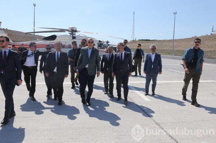 Cumhurbaşkanı Erdoğan Bursa'da...