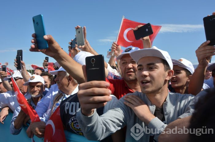 Cumhurbaşkanı Erdoğan Bursa'da...