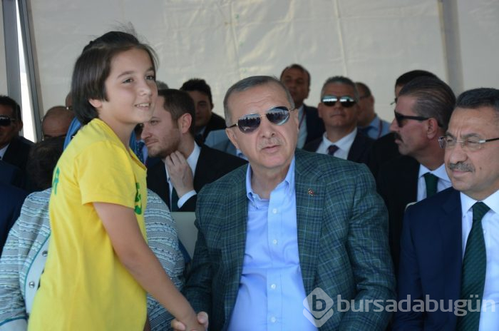 Cumhurbaşkanı Erdoğan Bursa'da...