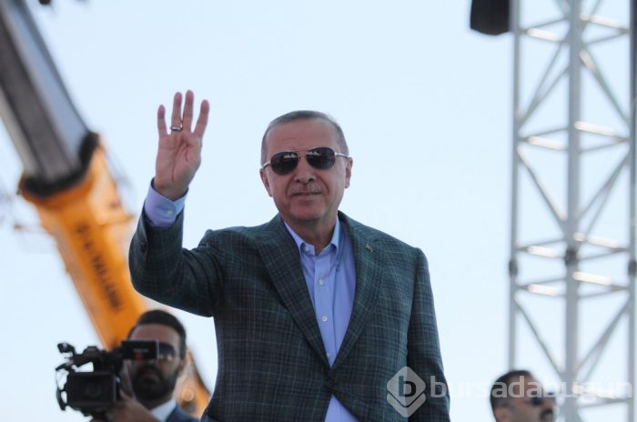 Cumhurbaşkanı Erdoğan Bursa'da...