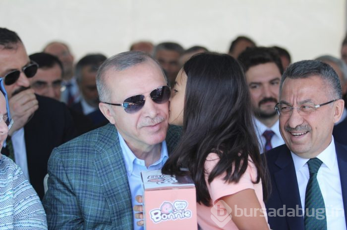 Cumhurbaşkanı Erdoğan Bursa'da...