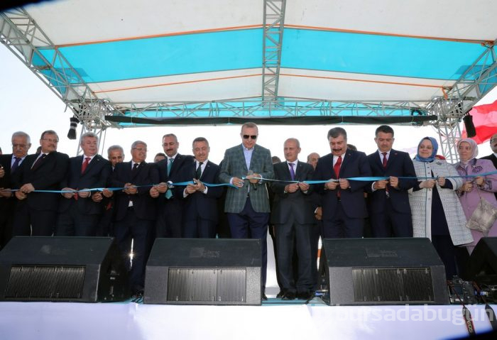 Cumhurbaşkanı Erdoğan Bursa'da...