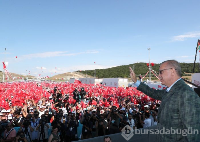 Cumhurbaşkanı Erdoğan Bursa'da...