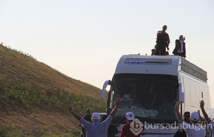 Cumhurbaşkanı Erdoğan Bursa'da...
