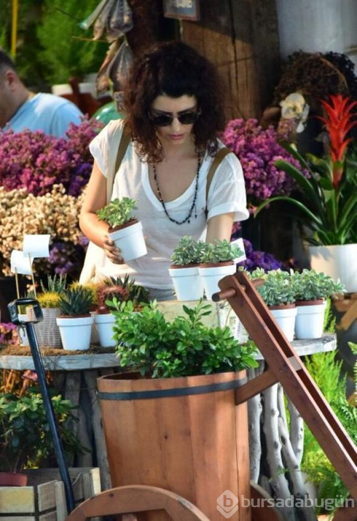 Beren Saat'in keyfi yerinde