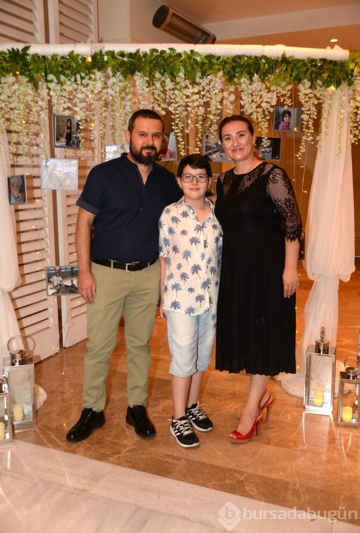 Bursalı Emin Arda Ataş erkekliğe ilk adımını attı