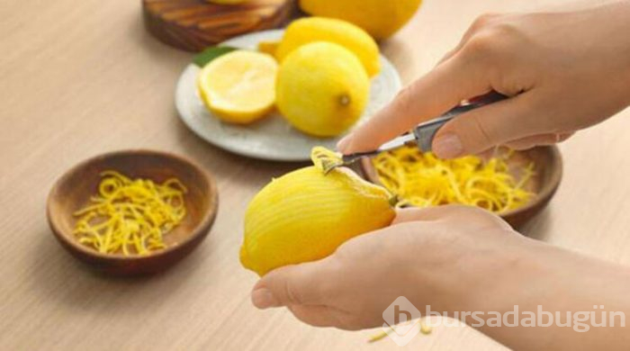Limon kabuğunun faydaları...