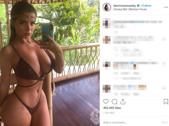Demi Rose tatile doymadı...