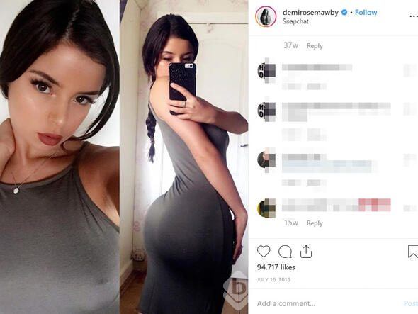 Demi Rose tatile doymadı...