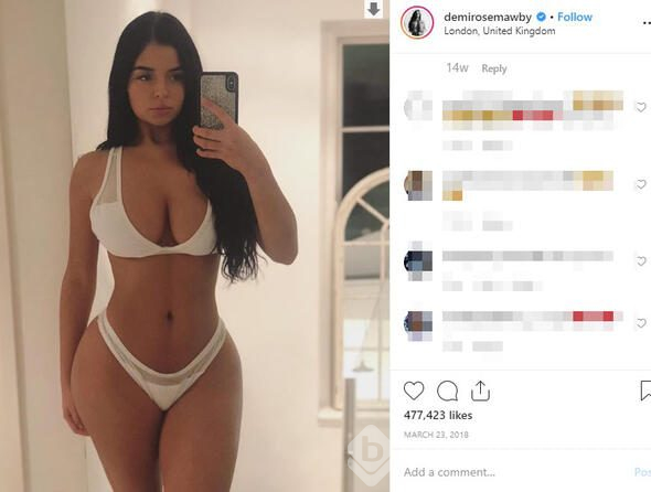 Demi Rose tatile doymadı...