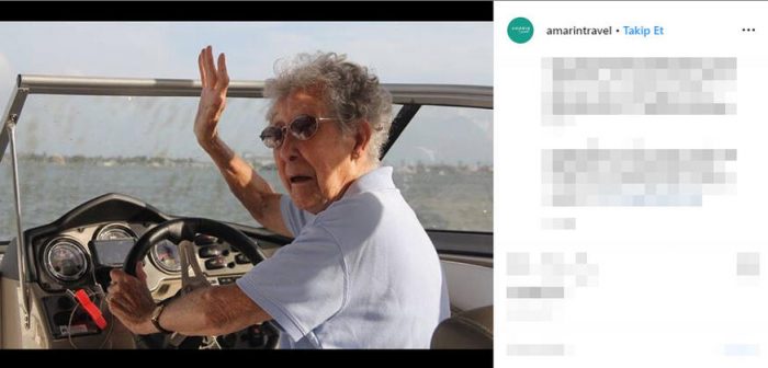 90 yaşında dünya turuna çıktı!