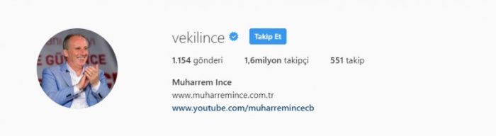 Instagram'da en çok takipçisi olan Türk siyasetçiler...