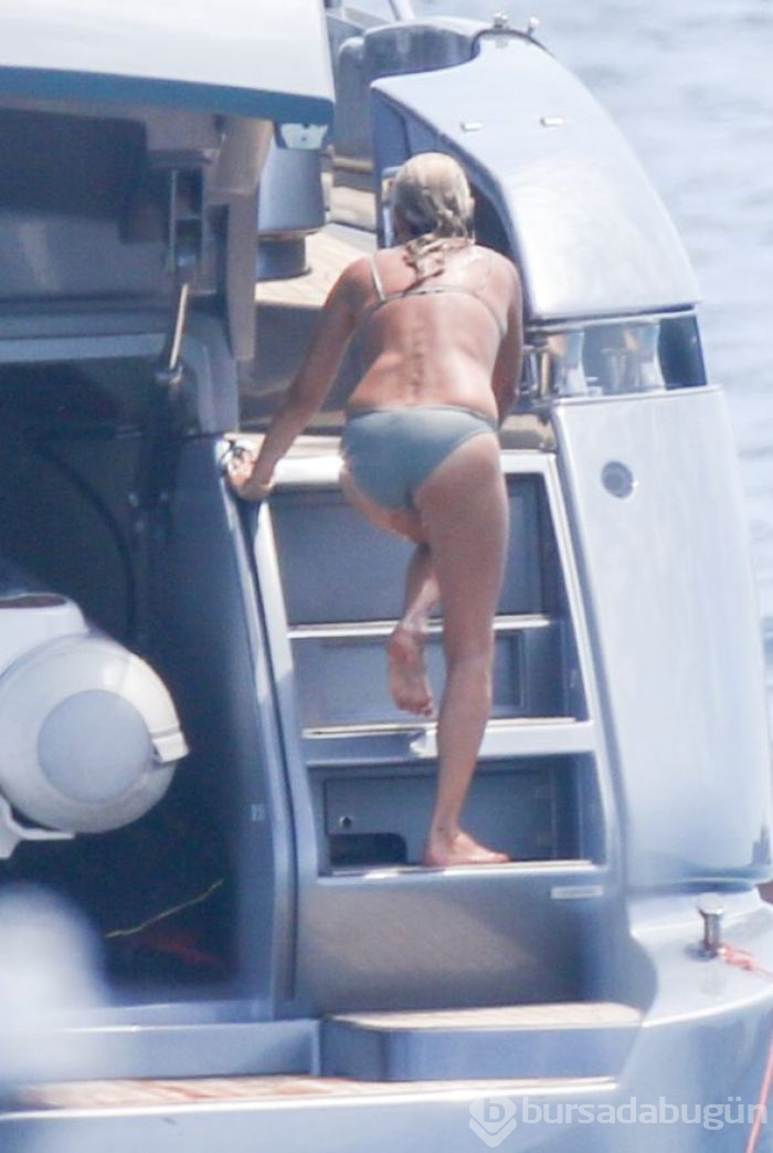 Kate Moss haftalığı 300 bin liralık yatta tatilde!