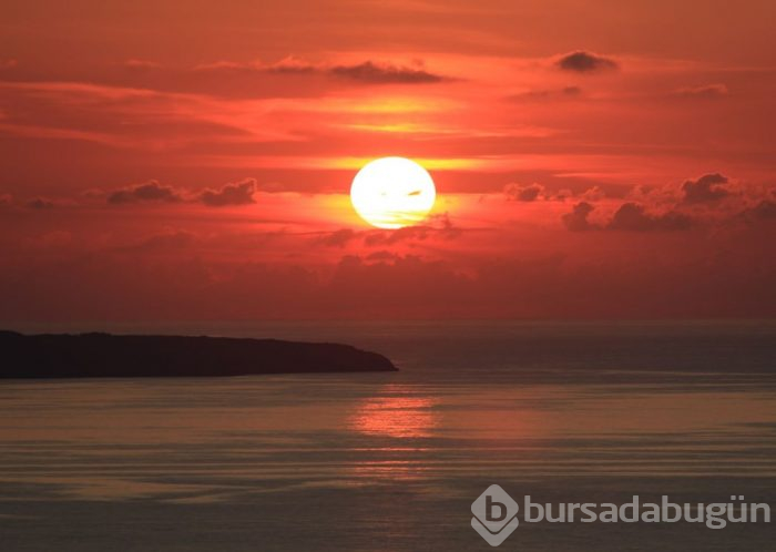Türkiye'nin en kuzeyi Sinop'ta eşsiz gün batımı