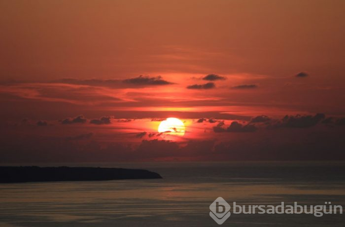 Türkiye'nin en kuzeyi Sinop'ta eşsiz gün batımı