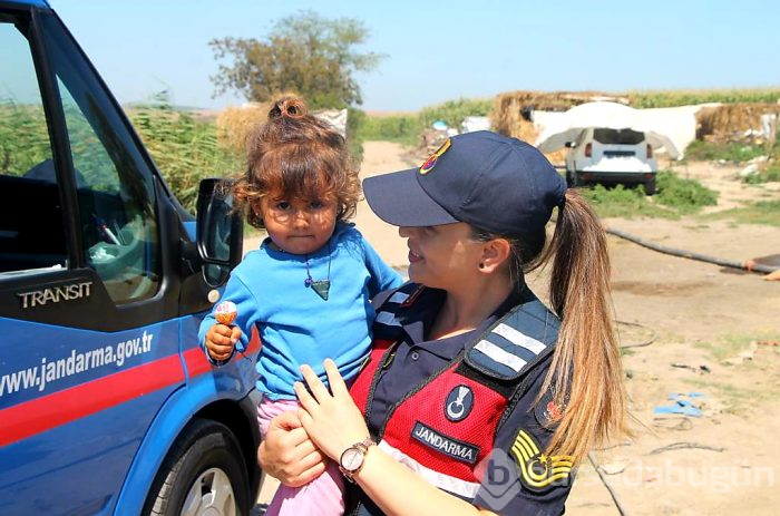 Bursa'da jandarmadan anlamlı ziyaret 