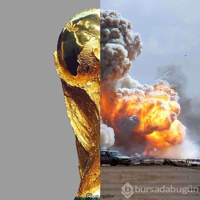 Tek fotoğrafta iki farklı yaşam...
