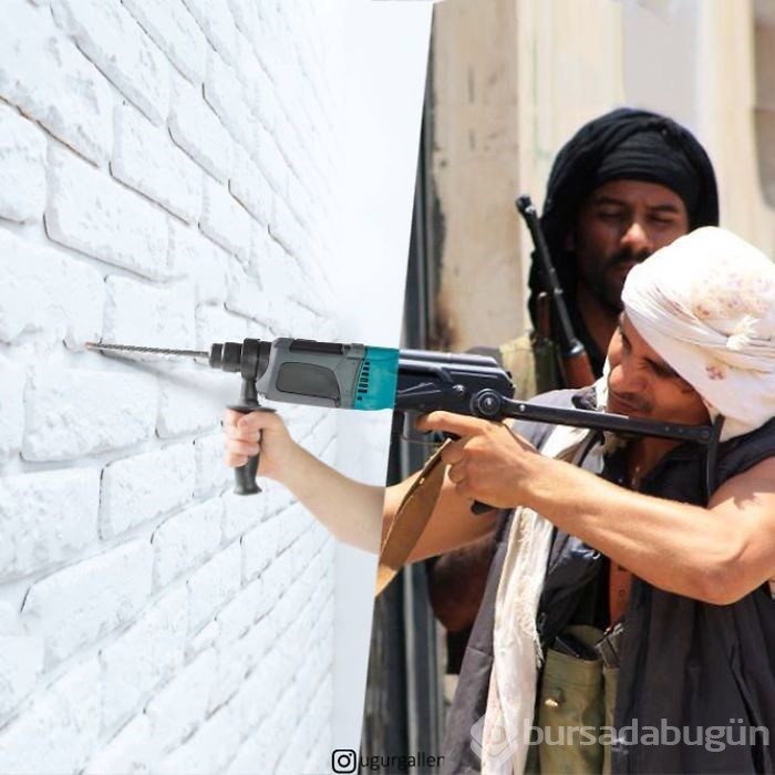 Tek fotoğrafta iki farklı yaşam...

