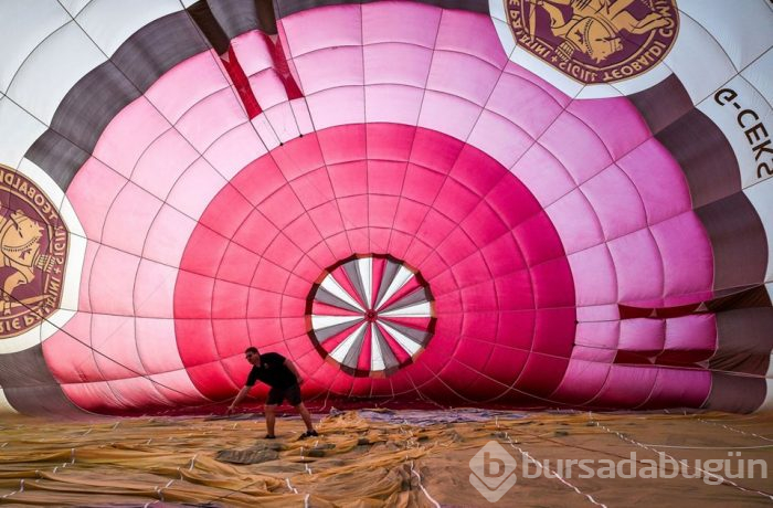 Bristol Sıcak Hava Balonu Festivali'ne Darth Vader damgası