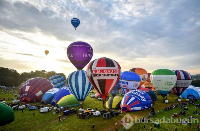 Bristol Sıcak Hava Balonu Festivali'ne Darth Vader damgası