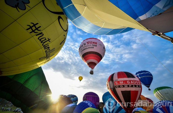 Bristol Sıcak Hava Balonu Festivali'ne Darth Vader damgası