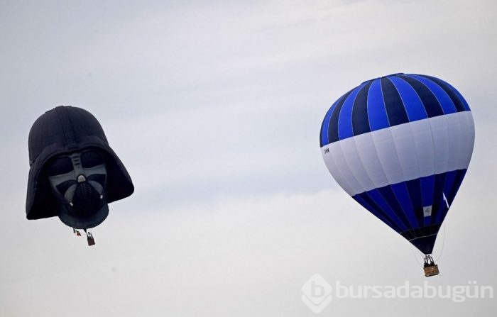 Bristol Sıcak Hava Balonu Festivali'ne Darth Vader damgası
